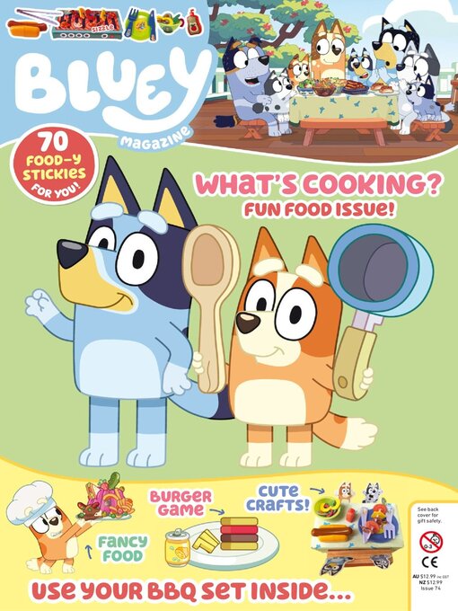 Cover image for Bluey Magazine